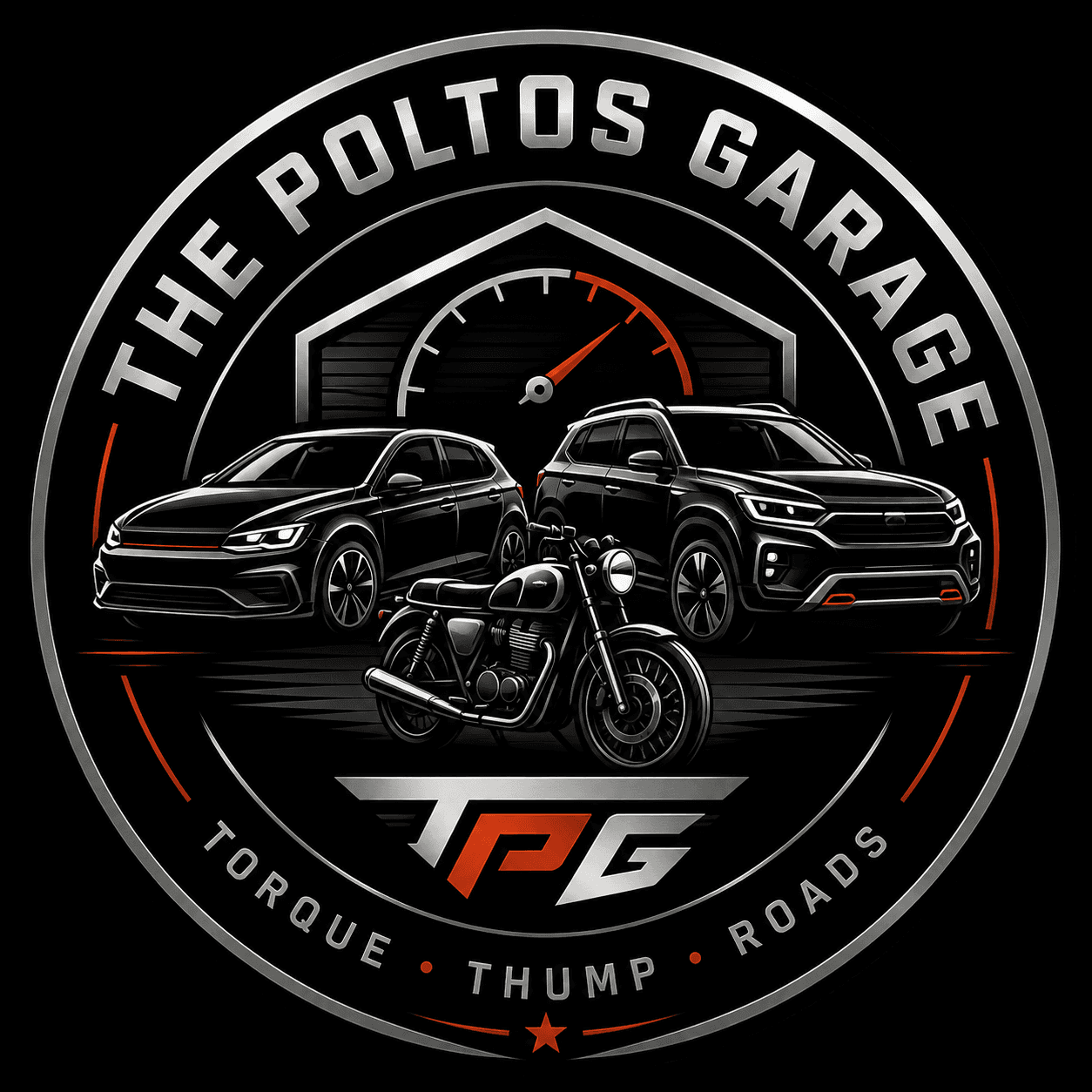 The Poltos Garage logo